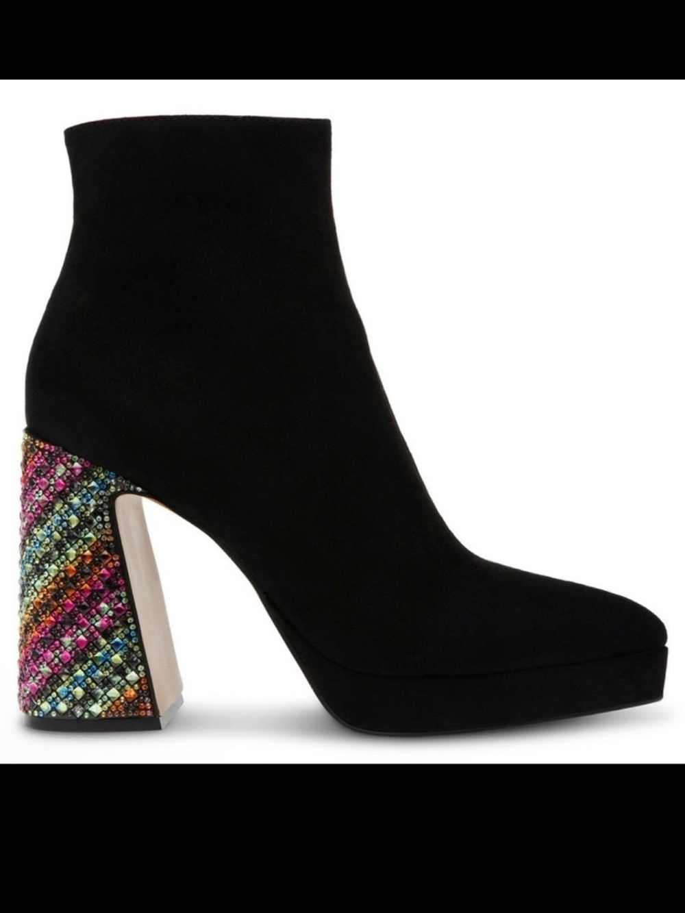 Betsey Johnson Raylan Platform Rhinestone High Heel Bootie
